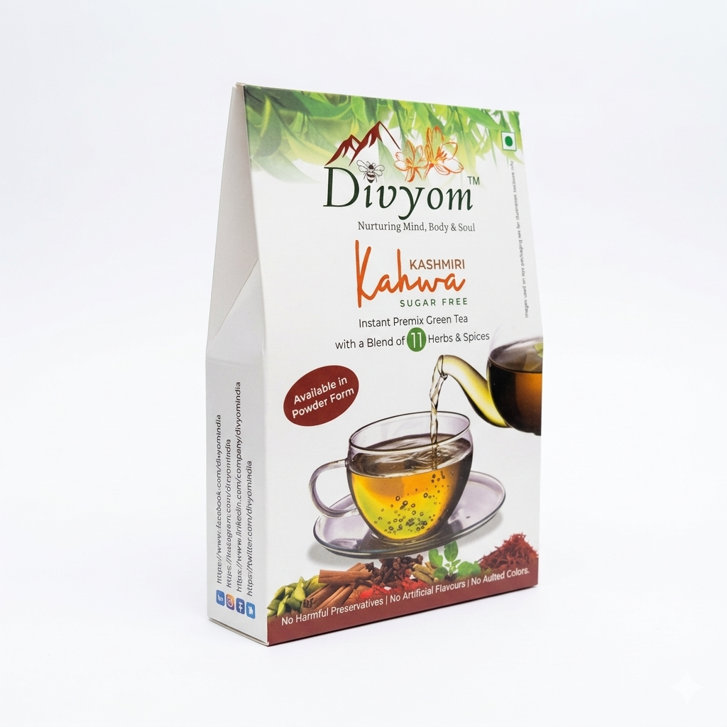 Kashmiri Kahwa (Sugar free)